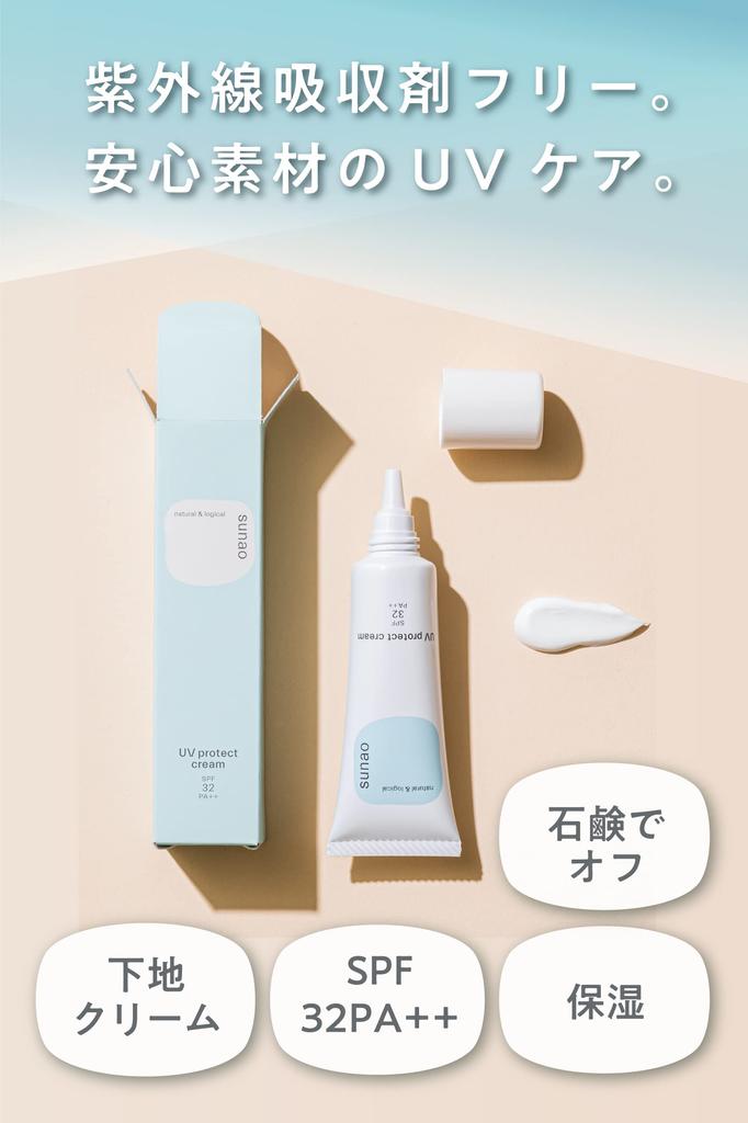 Формула без УФ-поглотителей УФ-излучения. Может также использоваться в качестве солнцезащитного крема и макияжа для чувствительной кожи и крема для мужчин с УФ-защитой [Органический [без добавок] крем] основа/Для лица,