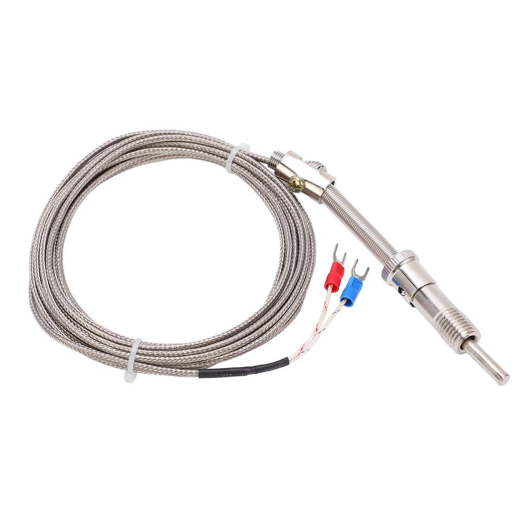 K Type Compression Spring Thermocouple Shielded Thermocouple Wire Probe for Factory5 Meter
