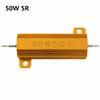 1Pcs 50W RX24 Aluminum Power Resistor 0.1-10ohm Aluminum Shell Wirewound Load Resistor High Insulation Wirewound