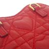 Dior S5097UNID_M61R Наплечная сумка Красная телячья кожа Женская