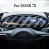 Закаленное стекло Защитная пленка для ZEEKR 7X 2024 2025 приборная панель автомобиля дисплей приборов Экран защита от царапин Аксессуары