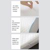 White Neck Support Memory Pillow For Ultimate Pain Relief And Comfort Sleeping Pillow For Couple