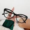 Blue Light Blocking Cat Eye Glasses Gradient Color Fashion TR90 Frame Women Luxury Designer Eyeglasses Ladies Optical Frame