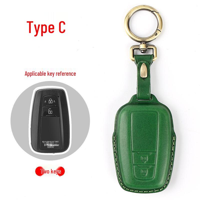 Toyota Key Case for Highlander, Corolla, Prado, RAV4, Levin, Velanda - Car Key Shell & Buckle Bag