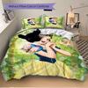 Snow White Garden Print 3Pcs Bedding Setduvet Cover With 2 Bedropillowcase Home Birthday Gift