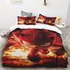 Kids Cartoon Duvet Cover Sonic Hedgehog Quilt Cover Three-piece Set Bedding Set Sonic Gifts Queen King Size