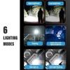 Новый Ультра Яркий Фонарик 4/6/8*P35 LED Мини Супер Яркий Фонарь USB Перезаряжаемый Водонепроницаемый Свет С Магнитом Аварийная Лампа