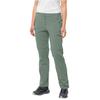 Jack Wolfskin Glastal Zip Off Pants W, Женские зеленые брюки