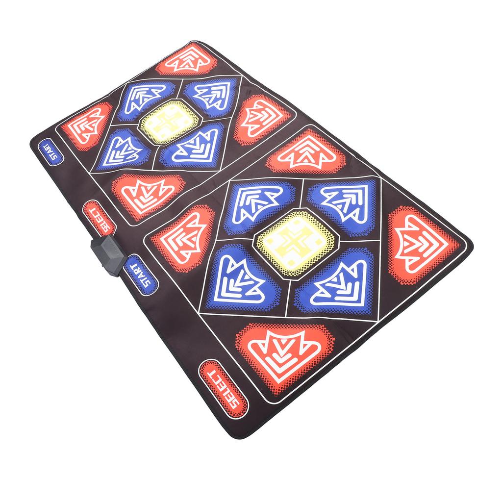 Двойной танцевальный коврик HD мультимедийный интерфейс упражнения фитнес противоскользящий электронный танцевальный коврик для