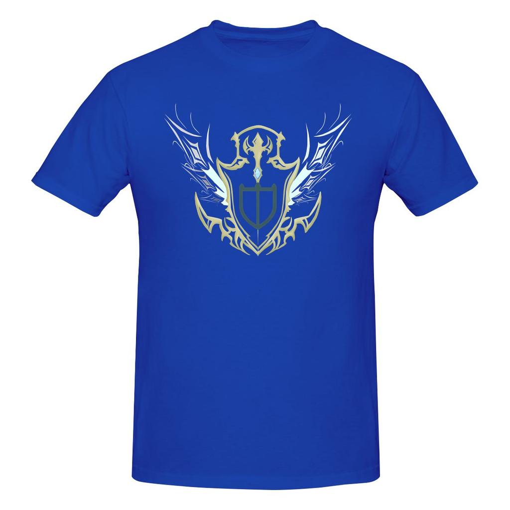 Final Fantasy Xiv Paladin Shield Breathable Tshirt Youthful Feeling Simple Prints Basic Tee