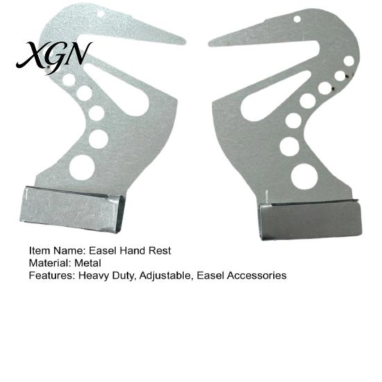Drawing Hand Support 2Pcs Artist Bridge, Adjustable Easel Rest Bar, Ergonomic Wrist Metal Stabilizer Tool for Painting Craft Projects Board