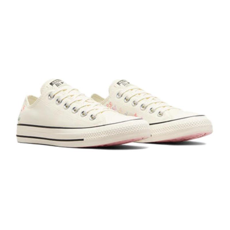 Converse Chuck Taylor All Star Нескользящие Легкие Эспадрильи с Низким Верхом Женские Белые и Черные