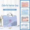 DIY Multi Size Laptop Bag Laptop Case 12 13 14 15 17 Inch Laptop Shoulder Hand Bag for Macbook/Dell/HP/Asus/Lenovo Computer Case