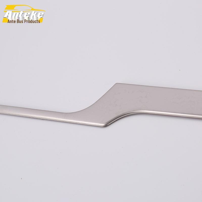 Mingtu Center Console Trim: Fits 17 Models - Electroplated Dashboard Decorative Strip for Cars