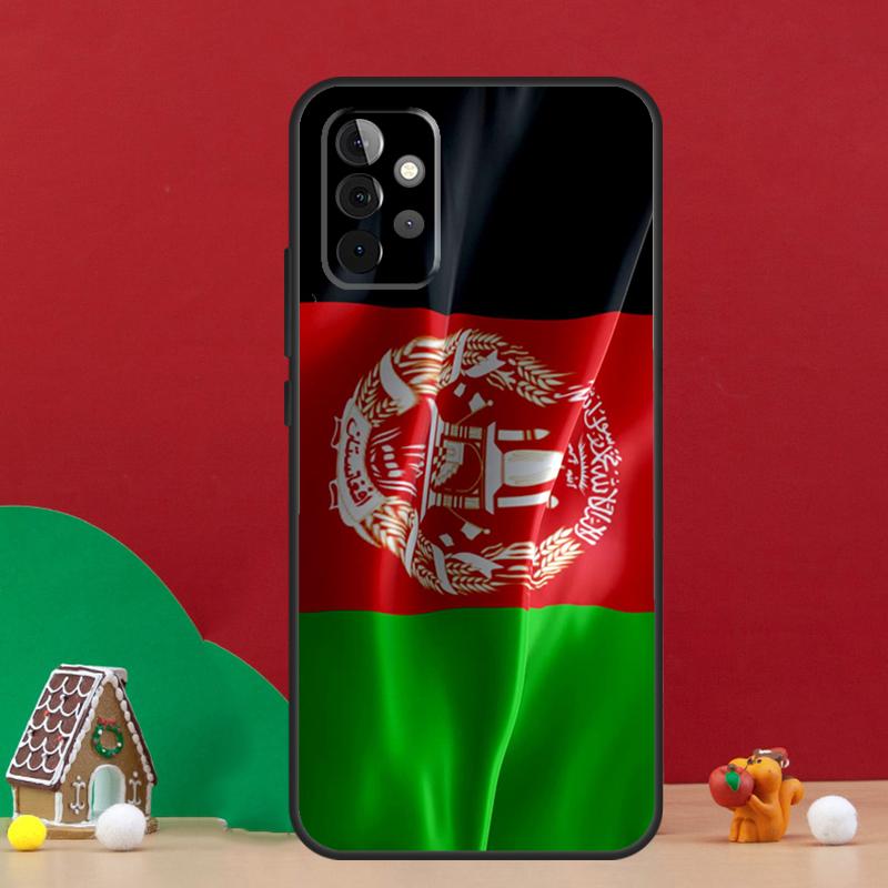 Флаг Афганистана Чехол Для Samsung Galaxy A55 A52 A32 A12 A33 A06 A16 A26 A36 A56 A15 A53 A13 A34 A54 A14 A17