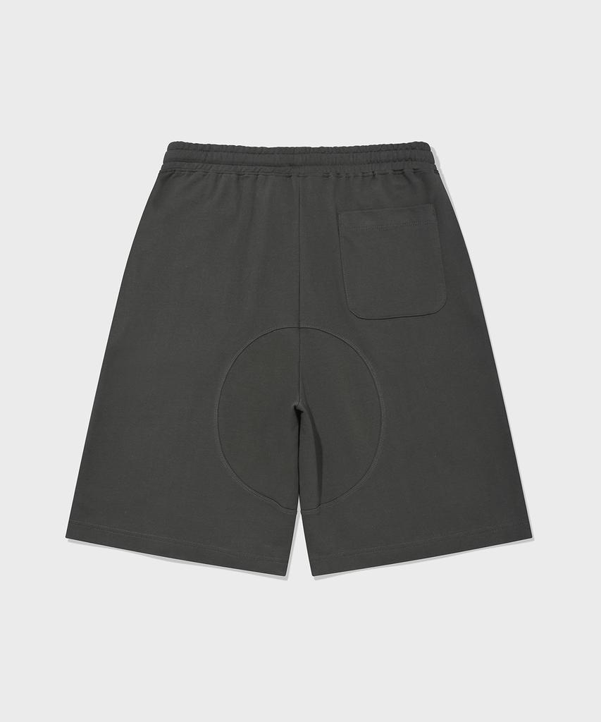 SAINTPAIN Sp Crescent Sweat Shorts Charcoal