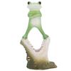 Tea Life Daikai Copeu Mascot Frog Copeau Crocodile and Frog In a Desperate Situation D3 Cm 621563 W4.5 H7.8