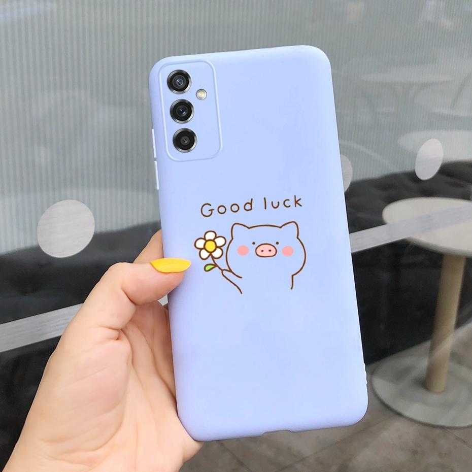 Чехол для Samsung Galaxy M52 5G Силиконовый Милый Мультяшный Чехлы для Телефона Для Samsung M52 M 52 SM-M526B Мягкая Задняя Крышка из ТПУ Fundas