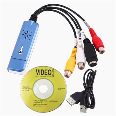 Для Easycap USB 2,0 Easy Cap адаптер захвата аудио и видео VHS DVD DVR конвертер карт захвата ТВ 