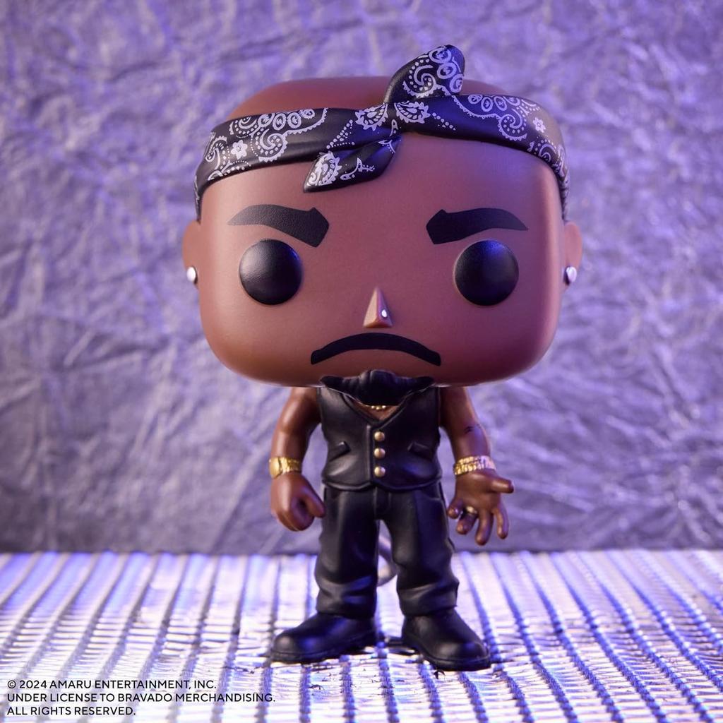 Funko Бандана с жилетом Тупака POP! КАМНИ - с