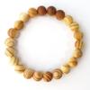 [GOLD STONE] Koyasan Rikuboku Bracelet, 9mm, with Wooden Box, World Heritage, Prayer Beads, Natural Stone, Power Stone