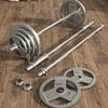 Yanbo Men's Adjustable Painted Barbell Set