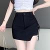 Women's High-Waist Slimming Petite A-line Bodycon Skirt