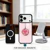 D-Disco Ball Art Phone Case For iPhone17,16,15,14,13,12,Pro,Max,Magnetic For Magsafe Wireless Charging