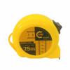 HYWJ 7.5m Convex Tape Measure, 25mm Wide X 7.5m Long, Bright White Paint, for DIY Carpentry and Other Uses