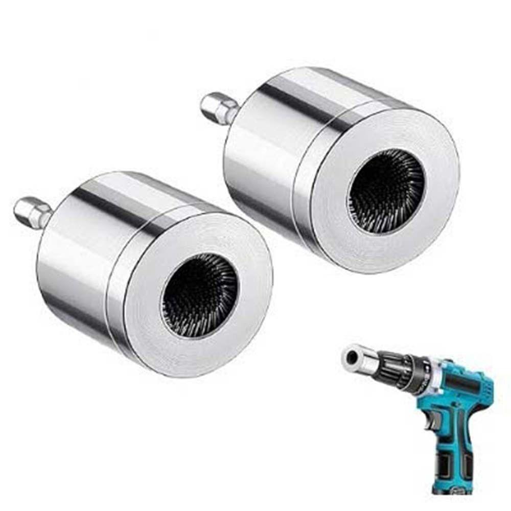 Polishing Electric Drill Pipe Cleaner 5/22mm Pipe Rust Remover Cleaner  Industrial Purposes