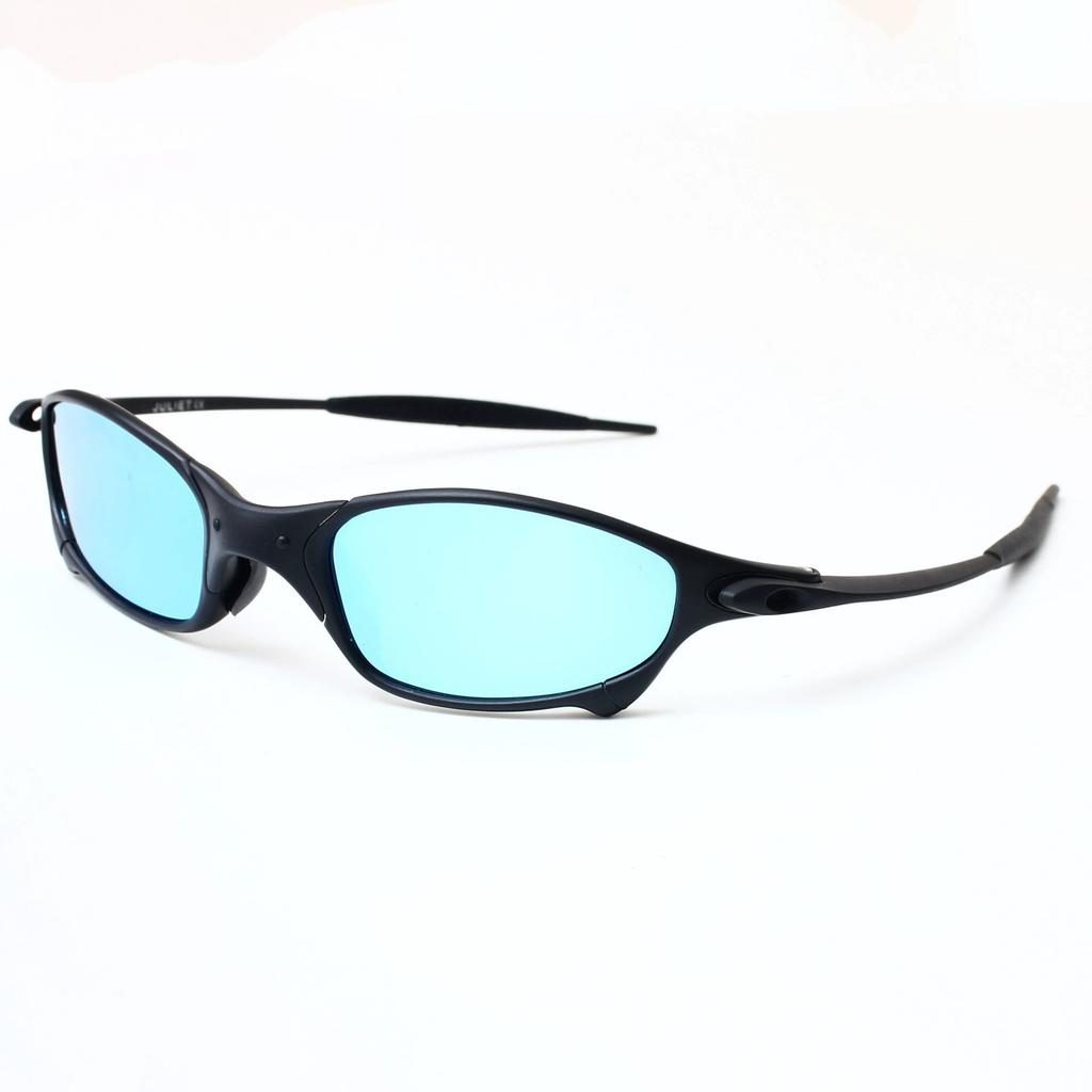New outdoor black metal-framed polarized sunglasses, fashionable for both men and women, suitable for driving and sports