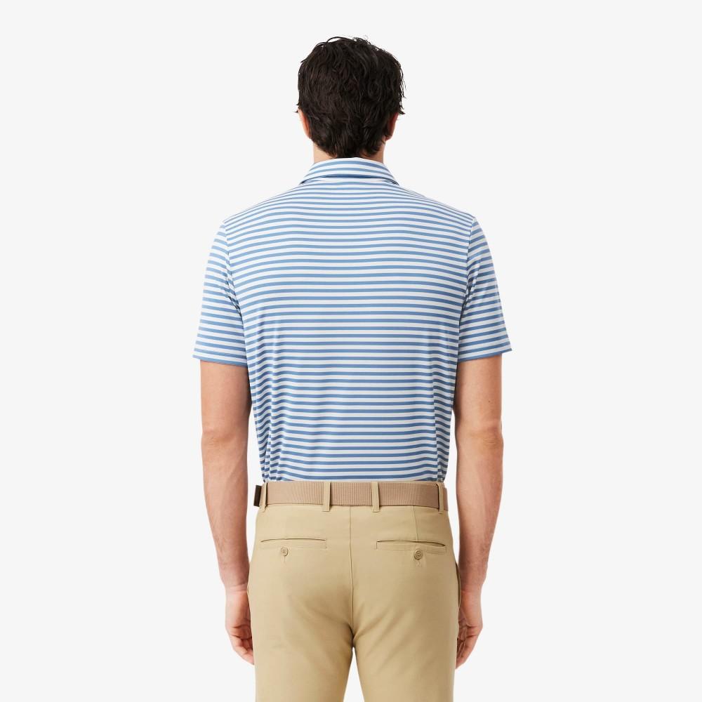 Lacoste Мужская поло для гольфа в полоску с коротким рукавом DH3187-56G2QB