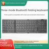 New Wireless Bluetooth Foldable Keyboard: Multi-System Compatible for Tablets, Phones, and Notebooks