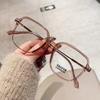 Material Square Shape Men'S Glasses Frame Blue Light Blocking Eye Glasses Frames Women Korean Stylish Eyewear Frames