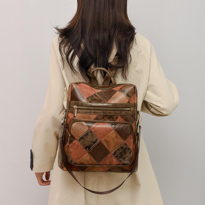 Многофункциональный рюкзак с защитой от кражи, женский рюкзак большой вместимости, сумка двойного назначения через плечо