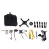 Mini RC Quadcopter Control Toy Unassembled Kit W/ Camera