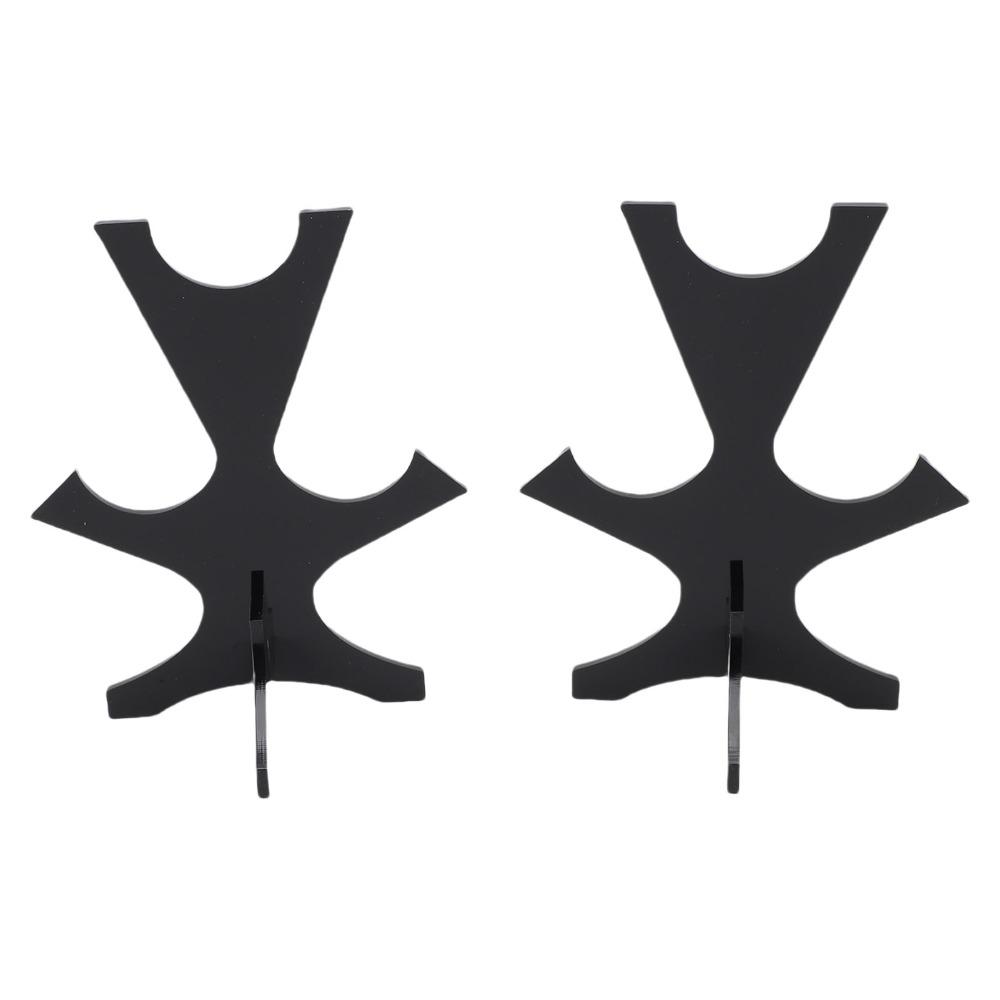 2Pcs Length Adjustable Sword Display Stand Acrylic Adjustable Sword Holder Home Organization