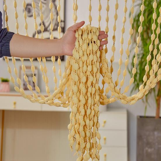 Дверная штора из бусин, кисточек, блестящих нитей, шторы-разделители для комнаты, штора 100x200 см, штора для двери в форме фонариков для гостиной, спальни, кладовки