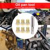 Portable Oil Pan Drain Sump Plug Key M13x1.25 Iron Oil Pan Thread Repair Tools Kit Sump Drain Plug Repair Kit