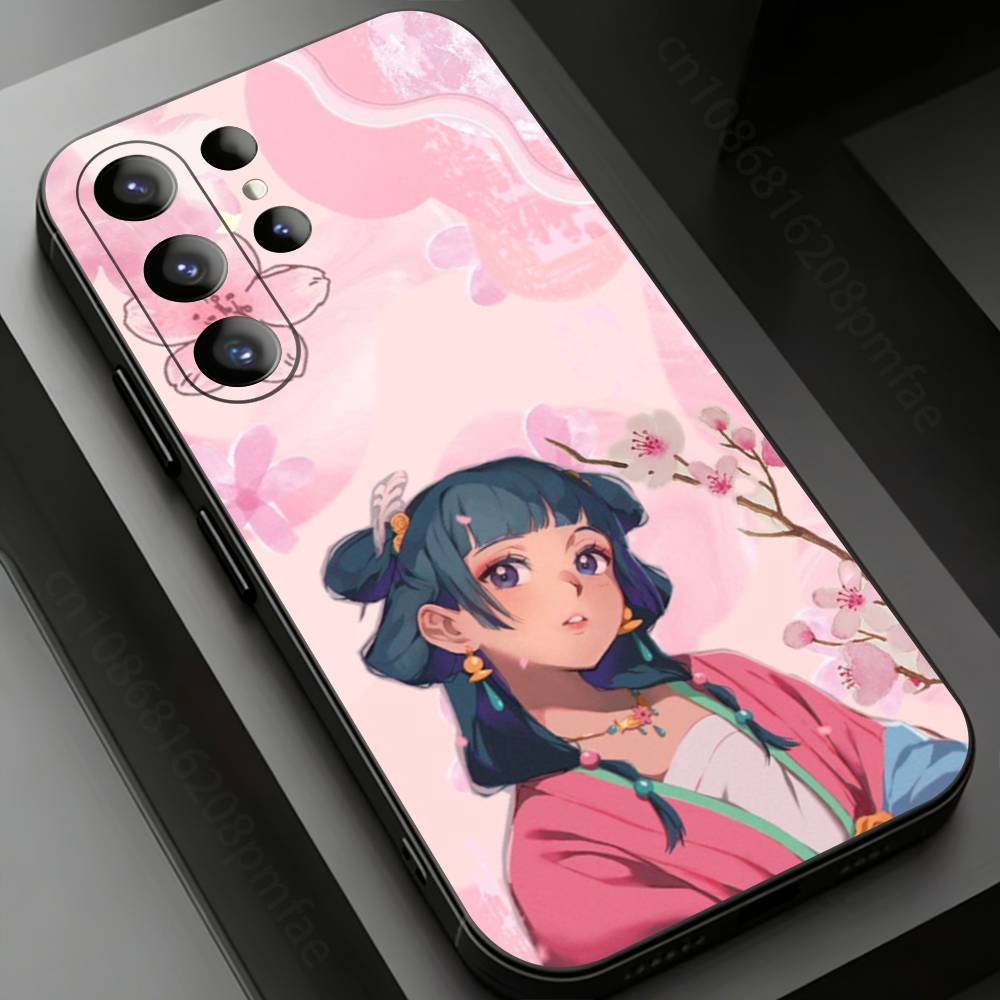 Maomao A-Apothecary Diaries Phone case for Samsung Galaxy S24,25,26,23 22,21,S20 Plus Ultra FE soft fundas cases