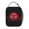 Helluva Anime Insulated Lunch Bag Leakproof Octavia Blitzo Lunch Container Cooler Bag Tote Lunch Box Work Outdoor Food Bag