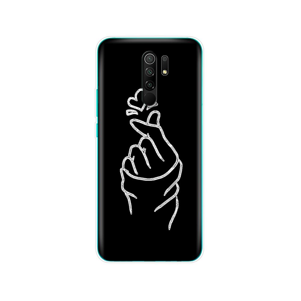 For Xiaomi Redmi 9 Case Silicon Back Cover Phone Case For Redmi 9 Soft Case 6.53 Inch Etui Coque Bumper Shockproof Protective