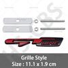 Metal Car Fender Metal Sticker Rear Trunk Badge Emblem For Peugeot GT GTline GT RCZ 406 405 205 3008 206 208 408 508 407 107 307