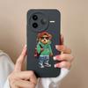 Чехол для телефона Redmi K80 Pro Милый Астронавт Премиум Жидкий Силикон Мягкий Корпус Полная Защита Funda Для RedmiK80 Задняя Крышка