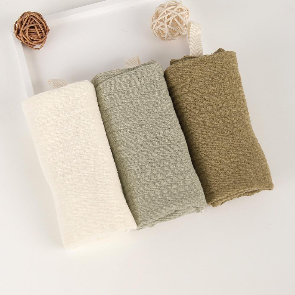 Soft Square Towels 4-Layer Pure Cotton Newborn Burp Cloth High Quality Baby Cotton Washcloth