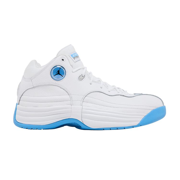 Мужские кроссовки Jordan Jumpman Team 1 Белый Университетский Синий (2023) Белый/Черный/Светло-серебристый/Университетский синий