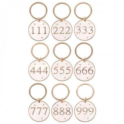 Something Different Angel Number Keyring (Pack of 9)