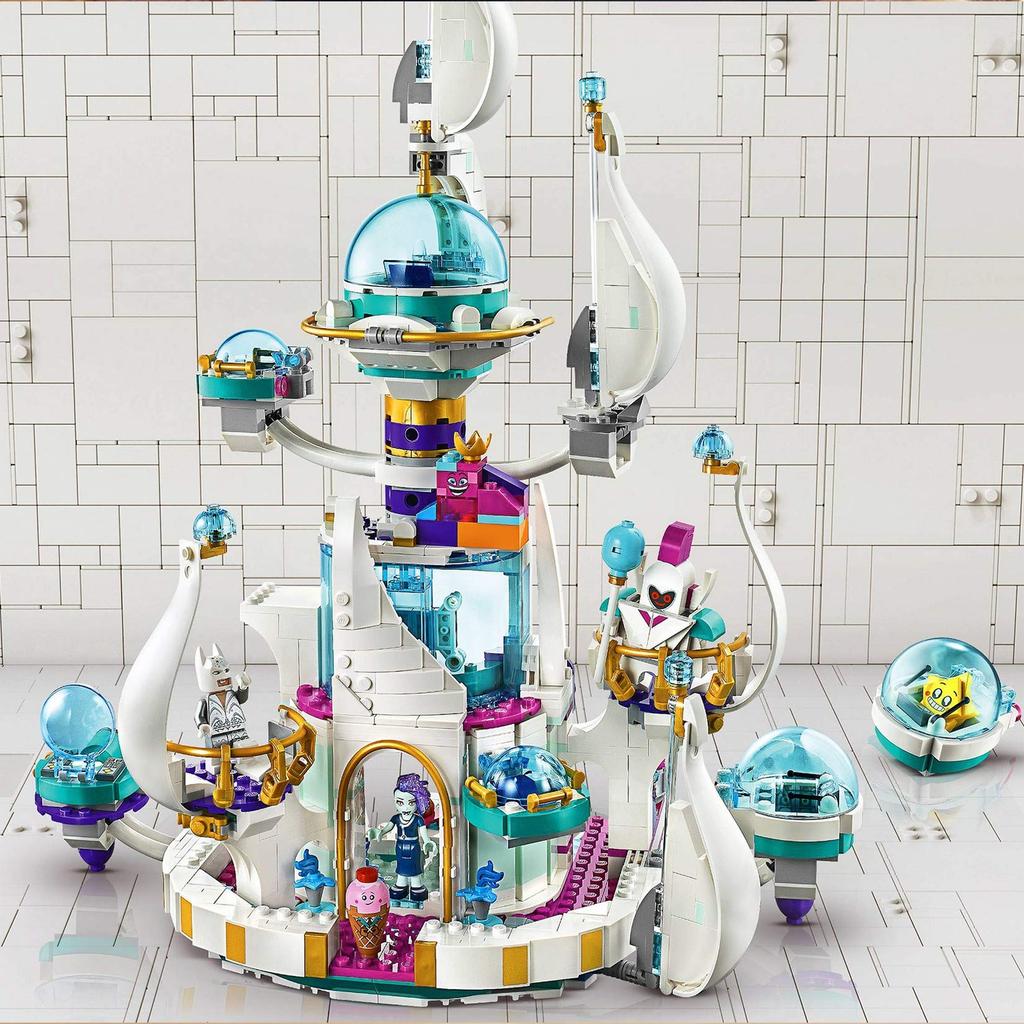 LEGO LEGO Movie Selfish Too Space Temple 70838 Block Toy Girls Boys Queen's "Not Mean"