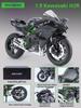 1:9 Ducati V4S BMW S1000RR Kawasaki H2R H2 Модель мотоцикла Имитация Игрушка Коллекция Дисплей Украшение Изысканная Подарочная Коробка для Друзей