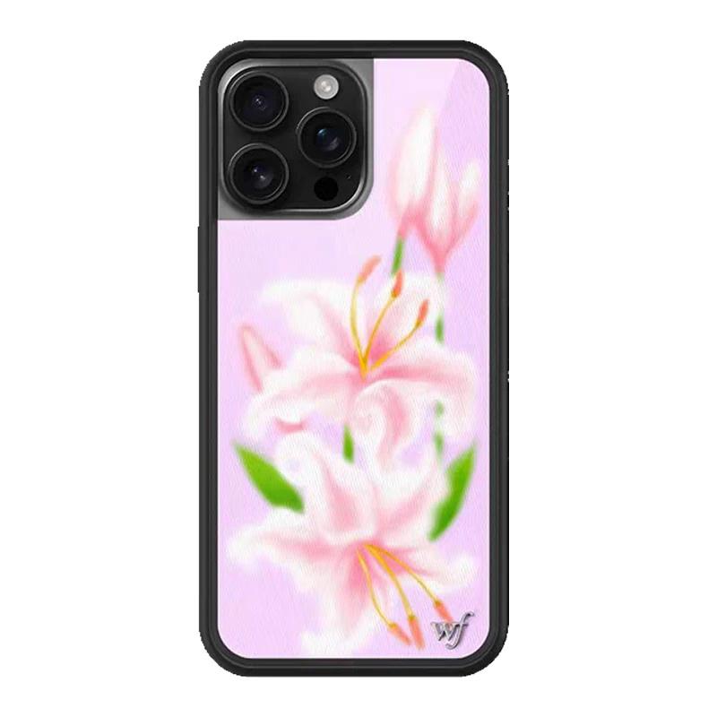 Чехол для телефона Wildflower ins Nara Smith Sweet Sliy для iPhone 12 13 14 15 16 Pro Max Plus 17 Pro Вишни Клоун Вокруг Орхидея